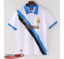 Inter Milan 1994-1995 Koszulka Retro Wyjazdowa Krótki Rękaw