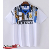 Inter Milan 1995-1996 Koszulka Retro Wyjazdowa Krótki Rękaw