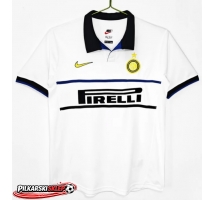 Inter Milan 1998-1999 Koszulka Retro Wyjazdowa Krótki Rękaw