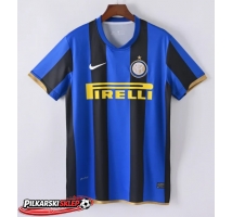 Inter Milan 2008-2009 Koszulka Retro Podstawowa Krótki Rękaw