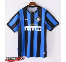 Inter Milan 2009-2010 Koszulka Retro Podstawowa Krótki Rękaw