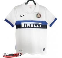 Inter Milan 2009-2010 Koszulka Retro Wyjazdowa Krótki Rękaw