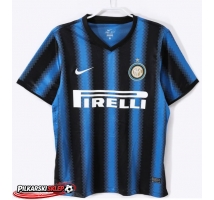 Inter Milan 2010-2011 Koszulka Retro Podstawowa Krótki Rękaw