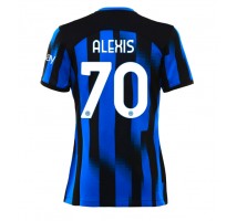 Inter Milan Alexis Sanchez #70 Koszulka Podstawowa damskie 2023-24 Krótki Rękaw