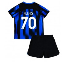 Inter Milan Alexis Sanchez #70 Koszulka Podstawowa dzieci 2023-24 Krótki Rękaw (+ krótkie spodenki)