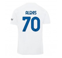Inter Milan Alexis Sanchez #70 Koszulka Wyjazdowa 2023-24 Krótki Rękaw