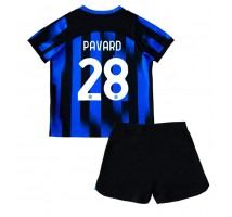 Inter Milan Benjamin Pavard #28 Koszulka Podstawowa dzieci 2023-24 Krótki Rękaw (+ krótkie spodenki)
