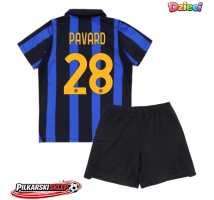 Inter Milan Benjamin Pavard #28 Koszulka Podstawowa dzieci 2026-27 Krótki Rękaw (+ krótkie spodenki)