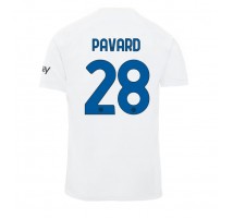 Inter Milan Benjamin Pavard #28 Koszulka Wyjazdowa 2023-24 Krótki Rękaw