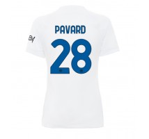 Inter Milan Benjamin Pavard #28 Koszulka Wyjazdowa damskie 2023-24 Krótki Rękaw