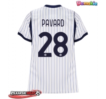 Inter Milan Benjamin Pavard #28 Koszulka Wyjazdowa damskie 2026-27 Krótki Rękaw