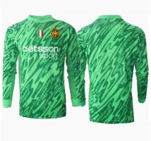 Inter Milan Bramkarskie Koszulka Podstawowa 2024-25 Długi Rękaw