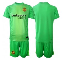 Inter Milan Bramkarskie Koszulka Trzecia dzieci 2025-26 Krótki Rękaw (+ krótkie spodenki)