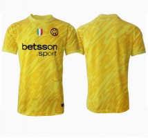 Inter Milan Bramkarskie Koszulka Wyjazdowa 2024-25 Krótki Rękaw