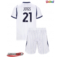 Inter Milan Curtis Jones #21 Koszulka Wyjazdowa dzieci 2026-27 Krótki Rękaw (+ krótkie spodenki)