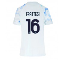 Inter Milan Davide Frattesi #16 Koszulka Wyjazdowa damskie 2025-26 Krótki Rękaw