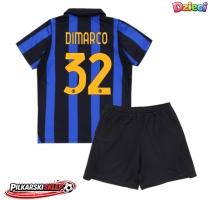 Inter Milan Federico Dimarco #32 Koszulka Podstawowa dzieci 2026-27 Krótki Rękaw (+ krótkie spodenki)