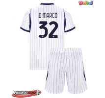 Inter Milan Federico Dimarco #32 Koszulka Wyjazdowa dzieci 2026-27 Krótki Rękaw (+ krótkie spodenki)
