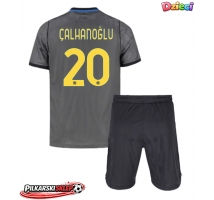 Inter Milan Hakan Calhanoglu #20 Koszulka Trzecia dzieci 2026-27 Krótki Rękaw (+ krótkie spodenki)