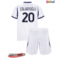 Inter Milan Hakan Calhanoglu #20 Koszulka Wyjazdowa dzieci 2026-27 Krótki Rękaw (+ krótkie spodenki)