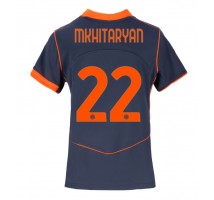 Inter Milan Henrikh Mkhitaryan #22 Koszulka Trzecia damskie 2025-26 Krótki Rękaw