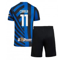 Inter Milan Joaquin Correa #11 Koszulka Podstawowa dzieci 2024-25 Krótki Rękaw (+ krótkie spodenki)