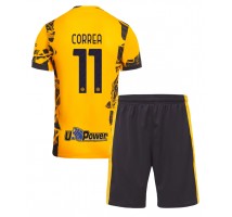 Inter Milan Joaquin Correa #11 Koszulka Trzecia dzieci 2024-25 Krótki Rękaw (+ krótkie spodenki)