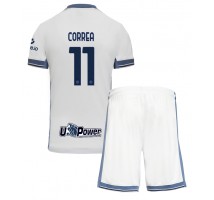 Inter Milan Joaquin Correa #11 Koszulka Wyjazdowa dzieci 2024-25 Krótki Rękaw (+ krótkie spodenki)