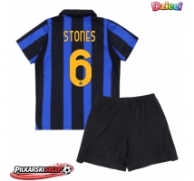 Inter Milan John Stones #6 Koszulka Podstawowa dzieci 2026-27 Krótki Rękaw (+ krótkie spodenki)