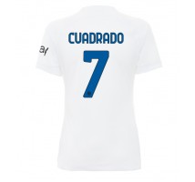 Inter Milan Juan Cuadrado #7 Koszulka Wyjazdowa damskie 2023-24 Krótki Rękaw