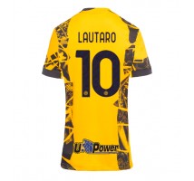 Inter Milan Lautaro Martinez #10 Koszulka Trzecia damskie 2024-25 Krótki Rękaw