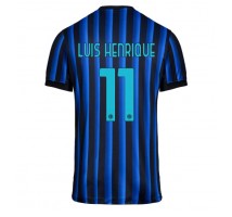 Inter Milan Luis Henrique #11 Koszulka Podstawowa 2025-26 Krótki Rękaw Inter Milan Luis Henrique #11 Koszulka Podstawowa 2025-26 Krótki Rękaw