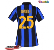 Inter Milan Manuel Akanji #25 Koszulka Podstawowa damskie 2026-27 Krótki Rękaw
