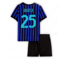 Inter Milan Manuel Akanji #25 Koszulka Podstawowa dzieci 2025-26 Krótki Rękaw (+ krótkie spodenki)