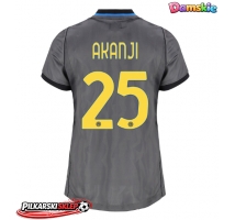 Inter Milan Manuel Akanji #25 Koszulka Trzecia damskie 2026-27 Krótki Rękaw