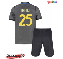 Inter Milan Manuel Akanji #25 Koszulka Trzecia dzieci 2026-27 Krótki Rękaw (+ krótkie spodenki)