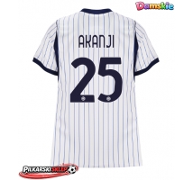 Inter Milan Manuel Akanji #25 Koszulka Wyjazdowa damskie 2026-27 Krótki Rękaw