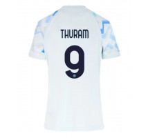 Inter Milan Marcus Thuram #9 Koszulka Wyjazdowa damskie 2025-26 Krótki Rękaw