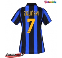Inter Milan Piotr Zielinski #7 Koszulka Podstawowa damskie 2026-27 Krótki Rękaw