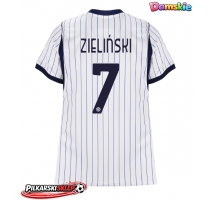 Inter Milan Piotr Zielinski #7 Koszulka Wyjazdowa damskie 2026-27 Krótki Rękaw
