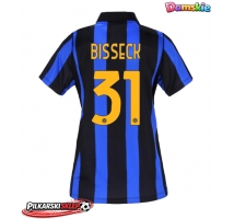 Inter Milan Yann Bisseck #31 Koszulka Podstawowa damskie 2026-27 Krótki Rękaw