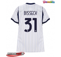 Inter Milan Yann Bisseck #31 Koszulka Wyjazdowa damskie 2026-27 Krótki Rękaw