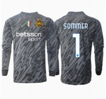 Inter Milan Yann Sommer #1 Bramkarskie Koszulka Trzecia 2024-25 Długi Rękaw