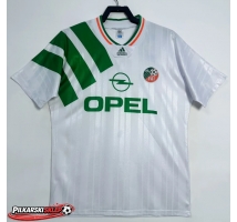 Irlandia 1992-1994 Koszulka Retro Wyjazdowa Krótki Rękaw