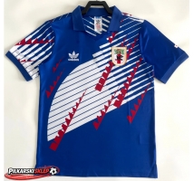 Japonia 1992-1993 Koszulka Retro Podstawowa Krótki Rękaw