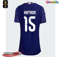 Japonia Daichi Kamada #15 Koszulka Podstawowa damskie MŚ 2026 Krótki Rękaw