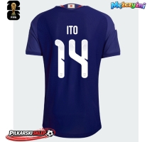 Japonia Junya Ito #14 Koszulka Podstawowa MŚ 2026 Krótki Rękaw