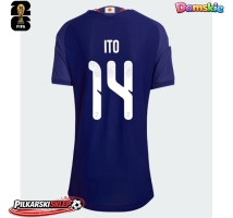 Japonia Junya Ito #14 Koszulka Podstawowa damskie MŚ 2026 Krótki Rękaw