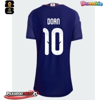 Japonia Ritsu Doan #10 Koszulka Podstawowa damskie MŚ 2026 Krótki Rękaw