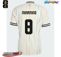 Japonia Takumi Minamino #8 Koszulka Wyjazdowa MŚ 2026 Krótki Rękaw